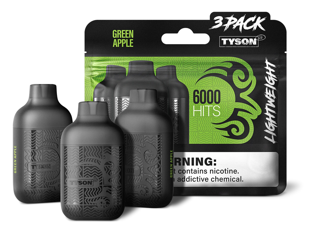 3 pack Tyson Heavyweight