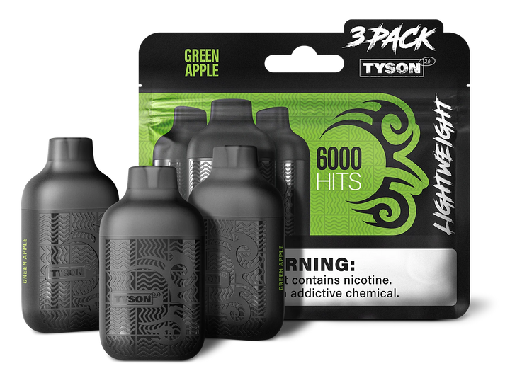 3 pack Tyson Heavyweight