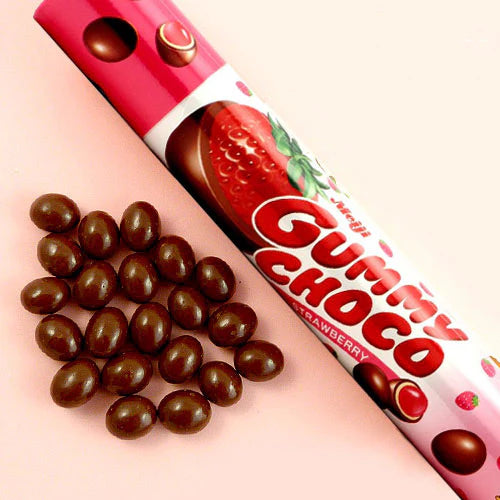 Meiji Gummy Choco Candy Tube