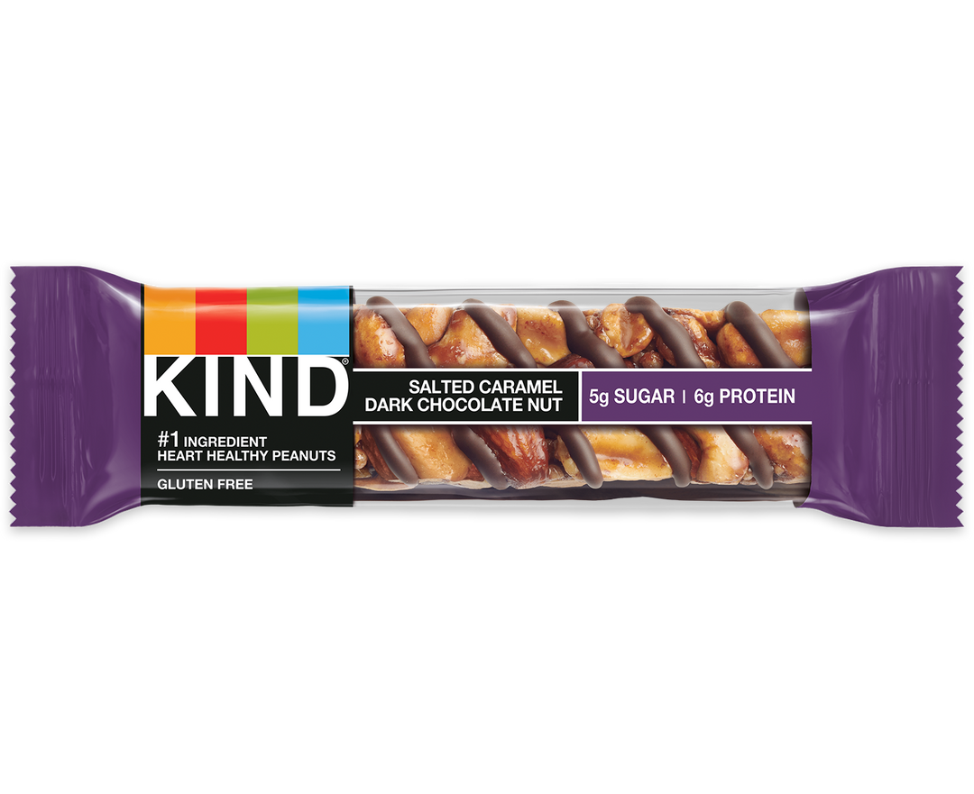 KIND Bar Caramelo Salado Chocolate Negro Nuez