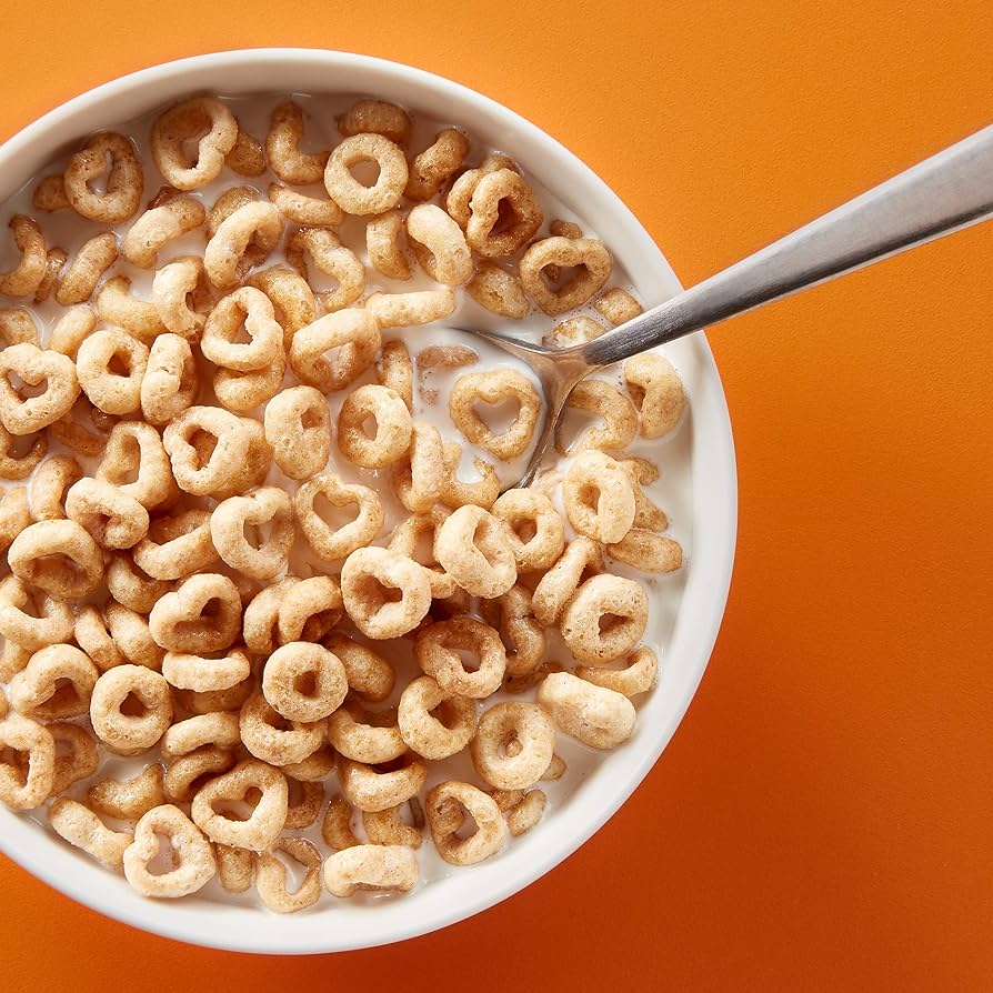 Honey Nut Cheerios Cereal -Limited Edition Happy Hearts Shape