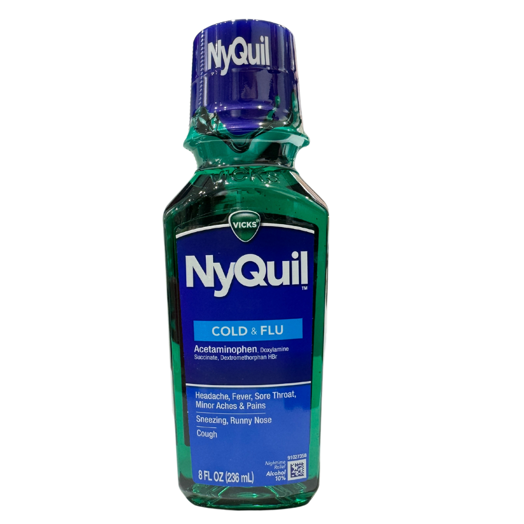 Vicks NyQuil Cold & Flu Liquid 8 fl oz