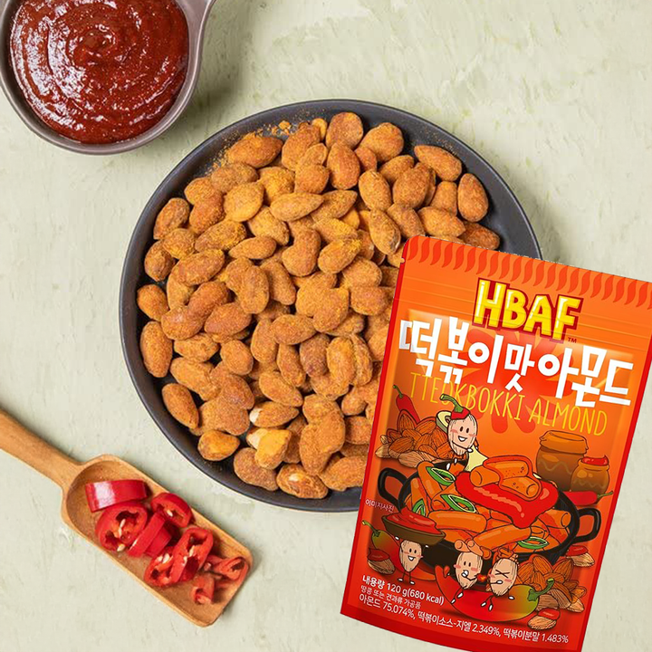 HBAF Korean Seasoned Almonds Nuts Snack