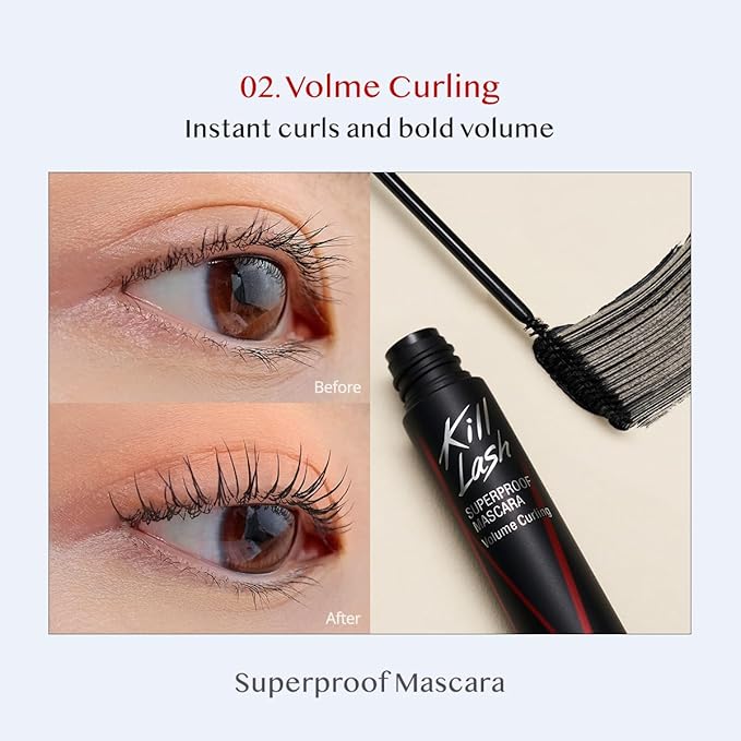 CLIO Kill Lash Superproof Mascara (02 VOLUME CURLING BLACK)