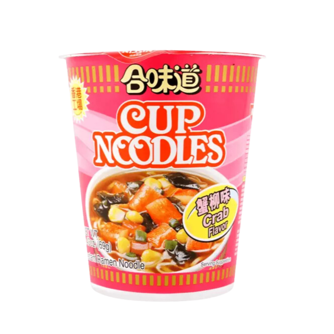 Fideos Nissin Cup - Sabor artificial a pollo