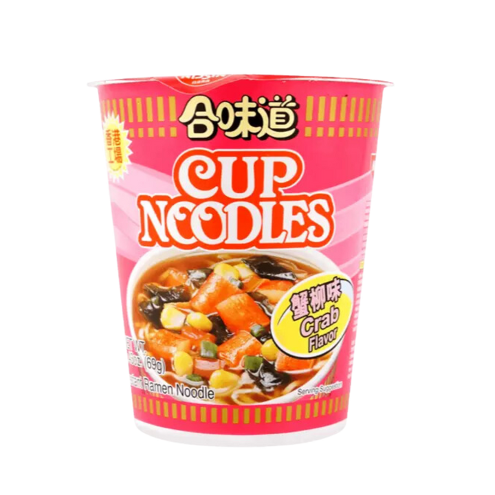 Fideos Nissin Cup - Sabor artificial a pollo