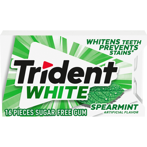 Trident White Spearmint Gum