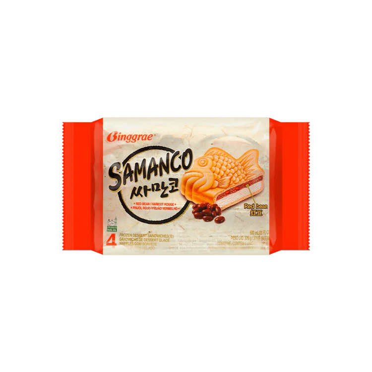 Binggrae Samanco Frozen Dessert Sandwich