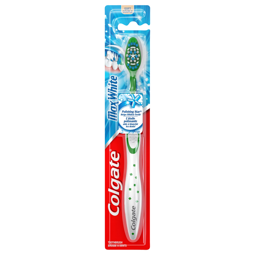 Colgate Max White Full Head Whitening Toothbrush