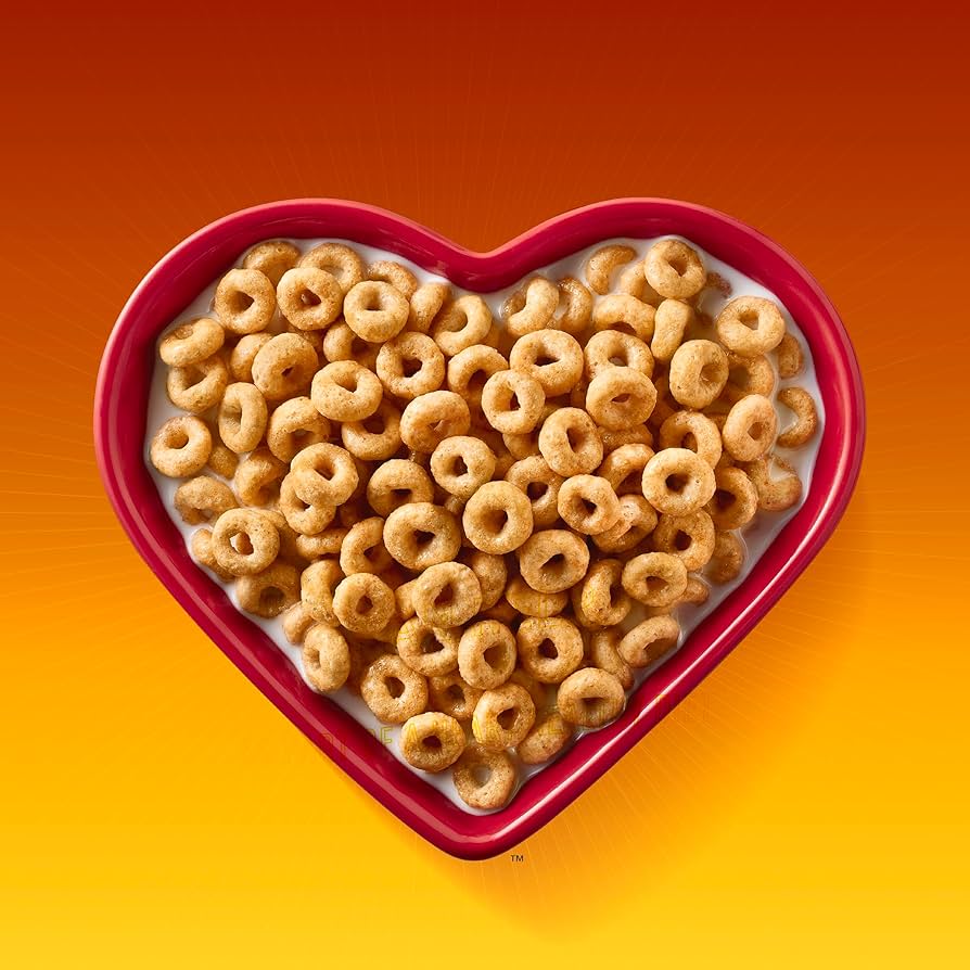 Honey Nut Cheerios Cereal -Limited Edition Happy Hearts Shape