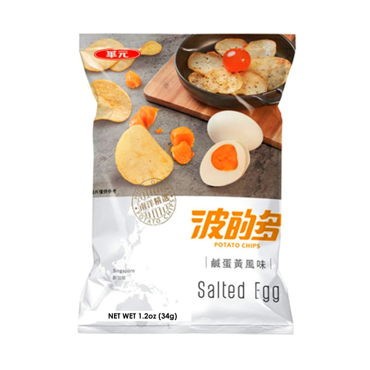 Taiwan Salted Egg Potato Chips