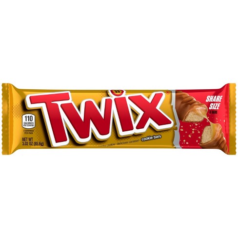 Twix 巧克力饼干棒 - 份量