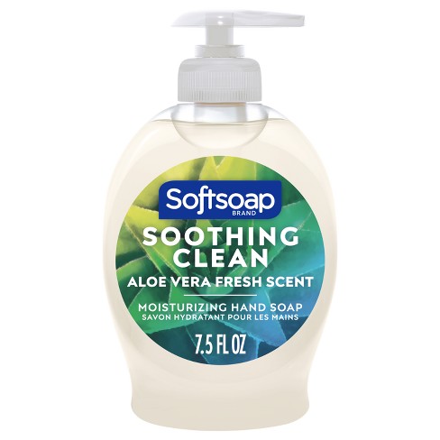 Bomba de jabón líquido para manos hidratante Softsoap - Aloe vera calmante