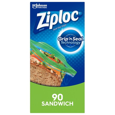 Ziploc Grip n' Seal Sandwich Bags