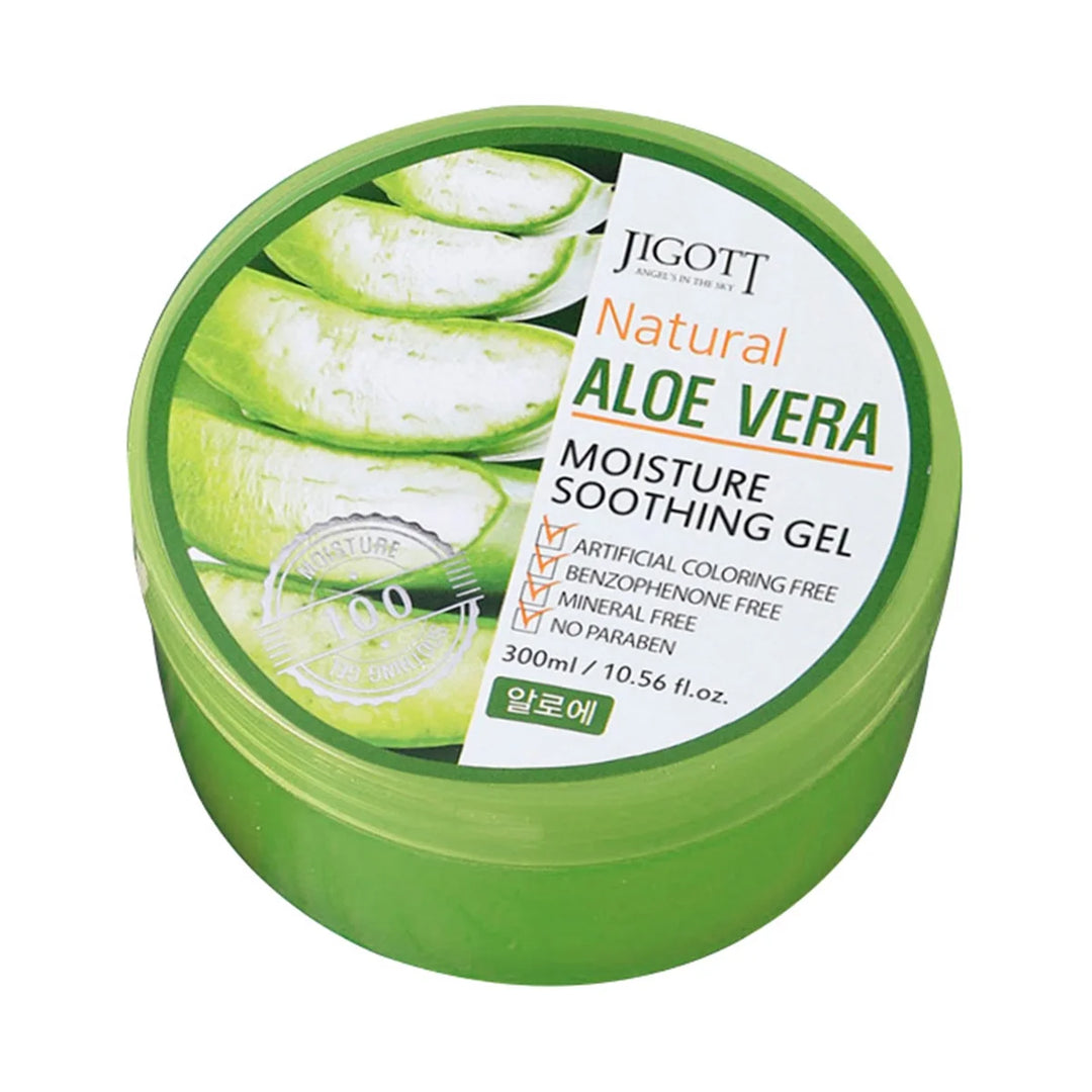 Jigott Natural Aloe Vera Moisture Soothing Gel