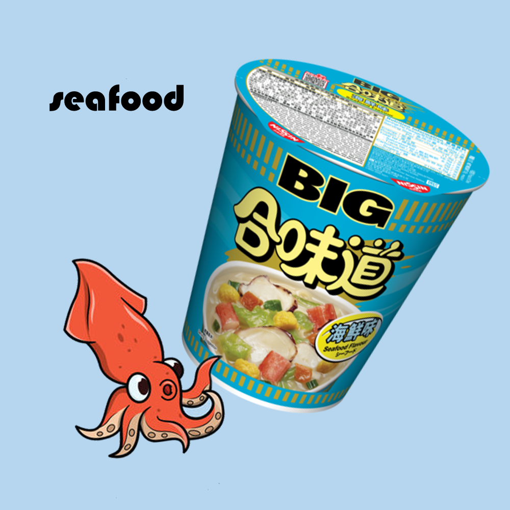 Nissin Big Cup Noodles Seafood