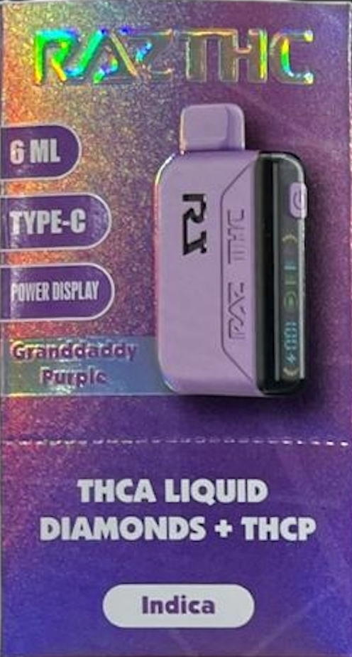 RAZTHC THCA Liquid Diamonds + THCP