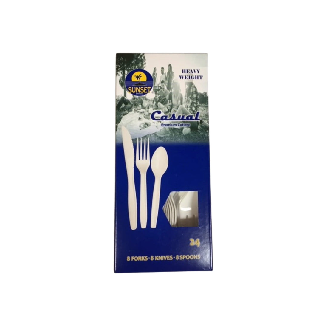 Sunset Casual Mix Cutlery Set