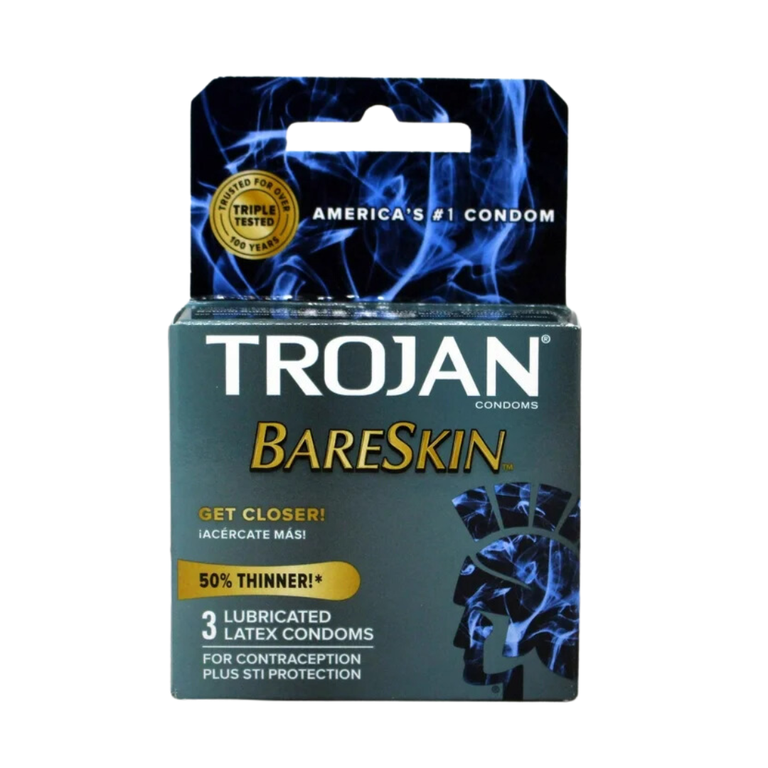 Trojan Bare Skin Condom 3pk