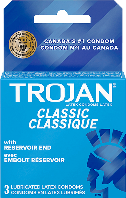 Trojan Classic Condom 3pk