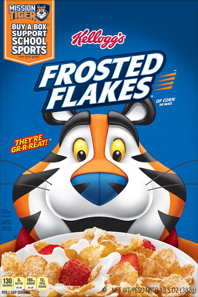 Frosted Flakes Cereal Box